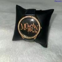 ราคา นาฬิกา MORGAN สีดำทองกรอบเพชร เรือนใหญ่ (มือสอง) จัดส่งเฉพาะจุด (1733251894581233222)