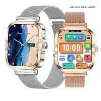 ราคา สมาร์ทวอทช์, HK82, สำหรับผู้หญิง, นาฬิกากีฬาบลูทูธ, การโทรด้วยเสียง, เทคโนโลยี NFC, การตรวจสอบสุขภาพและออกซิเจนในเลือด, ใหม่ในปี 2025 นาฬิกา ถ่ายวีดีโอ ได้ เชื่อม โทรศัพท์ (1732109160839415955)