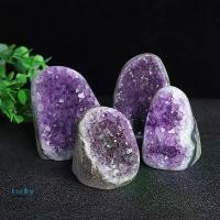 ราคา เครื่องประดับอเมทิสต์ธรรมชาติ เครื่องประดับคลัสเตอร์ อเมทิสต์ เมือง บ้าน เครื่องประดับคริสตัล (1729692838246386116)