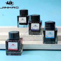 ราคา FREE SHIPพร้อมส่ง JinHao ไส้หมึกซึม น้ำหมึกขวด สำหรับ ปากกาหมึกซึม /หัวแร้ง มีหลายสีให้เลือก หมึกขวด50 มล.(ราคาต่อขวด) #หมึก #ปากกาหมึกซึม #จินห่าว #ปากกา (1731260967033078794)