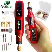 ราคา ปากกาแกะสลักไม้โรตารี่ไร้สายขนาดเล็ก 3.7 V ชุดกล่องเครื่องมือไร้สาย ปากกา USB 16000r เครื่องมือ Dremel DIY (1730130189865225094)