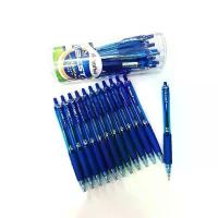 ราคา [พร้อมส่ง] Flex office ปากกา ลูกลื่น 0.7 มม. รุ่น FO-GEL012 ปากกา ปากกาแบบกด สีน้ำเงิน หมึกน้ำมัน (กล่อง 12ด้าม) (1733669183546099171)
