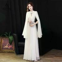 ราคา 【เหลือแค่3ชิ้น】ชุดแม่เจ้าสาว เดรสแฟชั่นผู้หญิง ชุดเดรสสวยหรูลุค ชุดเจ้าสาวฝรั่งเศส ไฮโซ เดรสสีขาว เดรสยาว เหมาะสำหรับโฮสต์ ปาร์ตี้ แสดงรายการ เดรสจัดเลี้ยงเรียบหรู ชุดเดรสสวยหรู (1730418508711234537)