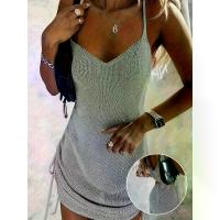 ราคา เดรสสายสปาเก็ตตี้ลำลอง Xiwu "ทิศทาง" สีพื้น ถักนิตติ้ง มีชายเสื้อรูด เดรส สุภาพ ชุด ปาร์ตี้ มินิเดรส สวย ๆ เดรส สาว หวาน ชุด ผ้า ไทย ประยุกต์ เช่า ชุด เพื่อน เจ้าสาว อุ (1732336622174373398)