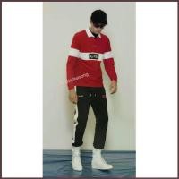 ราคา cps เสื้อแขนยาวคอปก เสื้อโปโลแขนยาว ผู้ชาย chaps แท้จากshop (1734359512664999089)