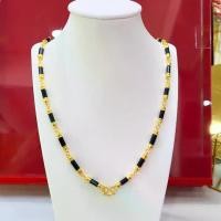 ราคา สร้อยคอ/สร้อยนิลดำโกเมนสำหรับหญิงและชาย เลือกความยาวได้ หญิง ผู้ชาย (1729563806301457031)