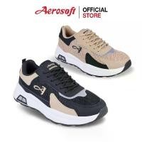 ราคา Aerosoft (แอโร่ซอฟ) รองเท้าผ้าใบผู้หญิง ผู้ชาย เพื่อสุขภาพ ผ้าใบสีดำ รุ่น SN9951 สวัสดิการสด (1733155533159236692)