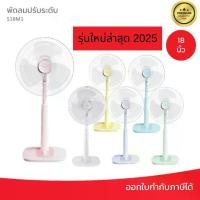 ราคา ออกใบกำกับภาษีได้ ส่งไว สินค้าตามภาพ รุ่นใหม่ 2025 พัดลมตั้งพื้น พัดลมสไลด์ พัดลม 18 นิ้ว [หลายสี] ฮาตาริ Hatari พัดลมปรับระดับ18 นิ้ว (ฮาตาริ) รุ่น HT-S18M2 และรุ่น S18M1 (1731577415457998003)