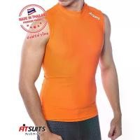 ราคา [พร้อมส่ง] เสื้อรัดกล้ามเนื้อแขนกุด ชาย FITSUITS ORIGINAL FM-S003-13 สีส้ม เสื้อรัดกล้ามเนื้อ ชุดกีฬา วิ่ง โยคะ ฟิตเนส (1734261155382396760)