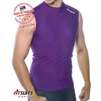 ราคา [จัดส่งทันที] เสื้อรัดกล้ามเนื้อแขนกุด ชาย FITSUITS ORIGINAL FM-S003-07 สีม่วง เสื้อรัดกล้ามเนื้อ ชุดกีฬา วิ่ง โยคะ ฟิตเนส (1734238329881986904)