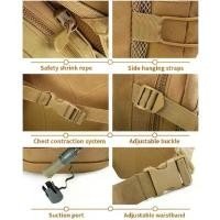 ราคา [พร้อมส่ง] Outdoor Hiking Pack กระเป๋าเป้ กระเป๋าเป้ทหาร กระเป๋าเป้สะพายหลัง กระเป๋าจักรยานสะพายหลัง ผ้าออกซ์ฟอร์ด กันน้ํา สามารถปรับได้ ทนต่อการขัดถู สามารถถือถุงน้ำได้ สําหรับใ (1733323824679388519)