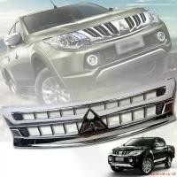 ราคา ปัจจุบัน กระจังหน้า หน้ากระจัง รุ่น มิตซูบิชิ ไทรทัน MITSUBISHI TRITON ปี 2015 - 2018 สีโครเมี่ยม พร้อมโลโก้ 1 ชิ้น รถยนต์ Auto มอเตอร์ไซค์ (1731665435530201260)