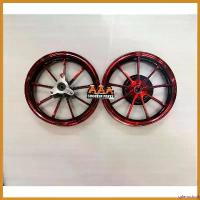 ราคา splenoshop ปัจจุบัน ล้อดิสแต่งลาย 9 ก้าน สำหรับใส่รถ HONDA DIO ZX ไฟเลี้ยว ฟอซ่า ไฟหรี่ หลีด 125 กระพริบ มี โอไฟ 2 ตา แต่ง สวย เลี้ยว pcx เม็ด กระจาย pro fender Motorcycle มอเตอร์ไซค์ (173044240753744