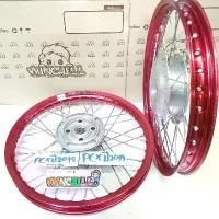 ราคา easternShop129 ใช้งานได้ YOSHI ชุดล้อ PCX 2018-2019 ล้อโลแดง+ดุมหน้าหลัง ขอบล้อ17 **ดุมด้าน** **ตรงรุ่น ไม่ต้องแปลง** Motorcycle มอเตอร์ไซค์ (1731124336287254700)