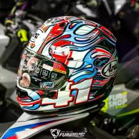 ราคา หมวกกันน็อค ARAI รุ่น RX-7V EVO ลาย HAYDEN SB Motorcycle มอเตอร์ไซค์ (1731689386975004396)