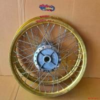 ราคา aprilshoprich แบบพกพา ชุดล้อสีทอง ขอบบันไซ แท้ ดิสหน้าดรัมหลัง เวฟ110i ทุกรุ่น, เวฟ125i(ปลาวาฬ) 1.40-17ขึ้นล้อมาตราฐาน(สามารถเลือกสีในแชท) Motorcycle มอเตอร์ไซค์ (1731152489716942868)