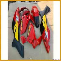 ราคา laurellshop ความคงทน ชุดสีแอลเอส แดง-ดำ ตัวใหม่ เฟรม เปลือกชุดสี LS 7ชิ้นพร้อมแปะลายเคลือบเงาแท้ LSแว๊น Motorcycle มอเตอร์ไซค์ (1730515755937925647)