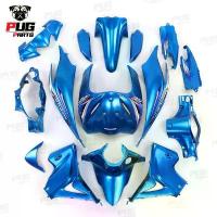 ราคา ประโยชน์สด PUGParts ชุดสีwave 110 i new ชุดสีเวฟ110i wave110i ปี2011-2018 (ชุด15ชิ้น) สีฟ้าแก้ว เฟรมสีเวฟ110i เฟรมwave110i Motorcycle มอเตอร์ไซค์ เบาะ บังโคลน รถ (1730823430559927272)