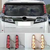 ราคา ไฟท้าย LED รถยนต์ สำหรับ Alphard และ Vellfire 30 Series (ปี 2019 ถึง 2023) ไฟท้าย ไฟเลี้ยวเบรกเสา หลัง (1732121065941404626)