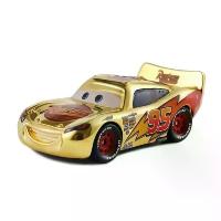 ราคา รถยนต์ Disney Pixar Cars 2 3 Lightning McQueen Golden รุ่นรถ 1:55 รถ Diecast โลหะของเล่นรถเด็กของขวัญวันเกิด (1734276401245488546)