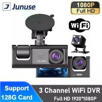 ราคา DVR รถยนต์, 3 ช่อง, การเชื่อมต่อ WiFi, กล้องแดชบอร์ดสามทาง, กล้องภายในรถ, เครื่องบันทึก, วิดีโอ FHD 1080P, เครื่องลงทะเบียนมินิ, กล้องติดรถยนต์ Car (1730820663527377909)