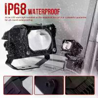 ราคา พร้อมส่งจากไทย ส่งจากไทย SIMU 2ชิ้น 12V/24V 12D 6000K 12000LM LED สปอร์ตไลท์ สำหรับมอเตอร์ไซต์ รถยนต์ ไฟหน้ารถ LED ไฟท้าย ไฟช่วยตัดหมอก (1733238997023819112)