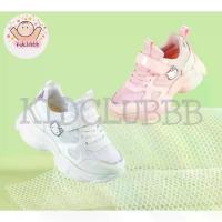 ราคา [COD] รองเท้าผ้าใบเด็ก รองเท้าผ้าใบคิตตี้ รองเท้าผ้าใบสีขาว รองเท้าผ้าใบเด็กหญิง รองเท้า kitty รองเท้านักเรียน รองเท้าผ้าใบ (รุ่นใหม่ new) แนะนำเผื่อ 2 ไซส์จากความยาวเท้าที่พอดีของเด็ก (17339957445221