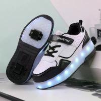 ราคา รองเท้า Heelys ใหม่สำหรับเด็กผู้ชาย รองเท้าสเก็ตเด็ก รองเท้ากีฬา รองเท้า Heelys แฟชั่นสำหรับเด็กผู้หญิง (1734314578791793965)