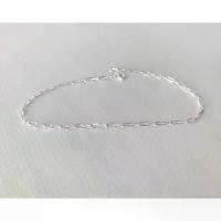 ราคา ♠สร้อยข้อเท้าลายโซ่เงินแท้925 เครื่องประดับเงินแท้ สร้อยข้อเท้าเงิน★ลดราคา- (1734264407074834339)