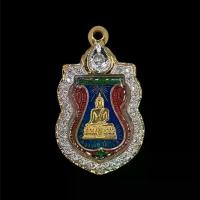 ราคา ลดราคา- ❥หลวงพ่อวัดไร่ขิง ปี2467 ใส่กรอบทองสูตร (พระสวยกรอบไม่ลอกไม่ดำ) พร้อมกล่องเดิม❂ (1733861777972167716)