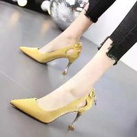 ราคา รองเท้าแตะแฟชั่นเกาหลี, LENG คุณภาพสูง, สำหรับผู้หญิง, รองเท้าส้นสูง, ปลายแหลม, รองเท้าส้นเตารีด, รองเท้าแตะขั้นตอนเขาพร้อมส้นสำหรับสุภาพสตรี, 2 นิ้ว, 2023 ลดราคา, เหมาะสำหรับสำน (1730137416851425995)