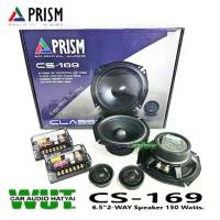 ราคา PRISM เครื่องเสียงรถยนต์ ลำโพงเสียงกลางแหลม ลำโพงแยกชิ้น ดอก6.5นิ้ว ลำโพง6.5นิ้ว 2ทาง 150วัตต์(75วัตต์RMS) Prism C 169 (1734342498092484344)