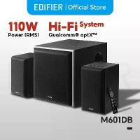ราคา Edifier M601DB ลำโพง 2.1 พร้อมซับวูฟเฟอร์ 110W RMS, Optical, Coaxial, Bluetooth 5.1, Dual RCA (1731404060961048388)