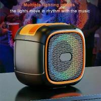 ราคา ลำโพงบลูทูธไร้สายขนาดเล็กแบบพกพา, HIFI BT5.3, พร้อมไฟ RGB, สาย USB, การ์ด TF, ลำโพง FM, ลำโพงขนาดกะทัดรัด, เหมาะสำหรับการเล่น jbl ของ แท้ (1731829041768531132)