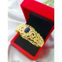 ราคา #กำไลเศษทองหุ้มเพชรซีกฝังพลอย สร้อย สแตนเลส ไม่ลอก ไม่ดําใส่ อาบน้ําได้ กํา ไล ชาม อิตาลี (1733226604860835223)