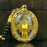 ราคา เทพเจ้าช้าง จี้หัวพระพุทธรูปมังกร และช้าง เครื่องประดับตกแต่ง จี้ ขุนแผน คุ้ม นะหน้าทอง ผู้ หญิง เหรียญ เศรษฐี สร้อย ขุนแผน มหาเสน่ห์ ของ แท้ เครื่องราง ตะกรุด วิรุฬ (1731734168830706796)