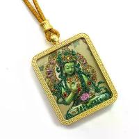 ราคา จี้ธันก้าทองคำทำมือ ประดับด้วยทองคำ พระพุทธเจ้ายาสีเขียว พระพุทธเจ้ายา ชีวิตอดีตและปัจจุบัน สร้อยคอที่วาด สร้อยคอผู้ชาย สร้อยห้อยพระ amulet สร้อยชาแนลใส่พระ สร้อยห้อยพระ สร้อยคอผ (1733479134206395747)