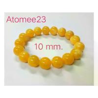 ราคา สร้อย ข้อมือ เสริม ดวง ความรักกำไลหินแท้ หินบุษราคัม หินขนาด 10 มิล (1734004131606070702)