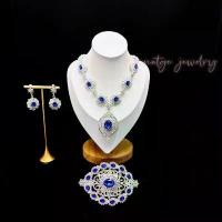 ราคา สร้อย CZ สร้อยคอพร้อมต่างหู สังวาลย์ เข็มขัด เซ็ทสร้อยคอและต่างหู ปิ่นปักผม (1734367026827593308)