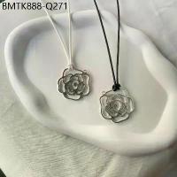 ราคา สร้อยคอเชือกดอกไม้ สร้อยคอจี้ดอกกุหลาบ สร้อย Y2K (1734219319113582327)