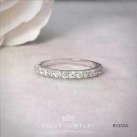 ราคา แหวนเพชร RI009 ประดับเพชรครึ่งวง ฝังคริสตัลแน่น วิบวับเหมือนเพชรแท้ แหวนผู้หญิง แหวน เครื่องประดับแฟชั่น ValueJewelry ทอง เหมือน จริง เชือกร่ม ตอกหมุด สร้อย คอ ผู้ชาย ล็อกเก็ต (1733874772883441423)