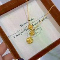 ราคา สร้อยคอทองโคลเวอร์สี่แฉก ดีไซน์หรูหราประหยัดค่าใช้จ่าย ทองทราย สามโคลเวอร์นำโชค โซ่กระดูกไหปลาร้าประณีต เหมาะสำหรับขายส่ง หลวงพ่อเงิน ของ แท้ พ ร ะ ป ิ ด ต า พ ั ง พ (1731271278970767319)