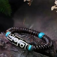 ราคา สร้อยข้อมือลูกปัด Dzi สไตล์ทิเบต ทุกเพศ สร้อย ข้อ มือ นาค แท้ ผู้ หญิง လ က ် တ ေ ာ ့ လ က ် တ ေ ာ ့ (1732309681189258541)