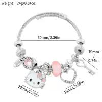 ราคา สร้อยข้อมือแมวคิตตี้น่ารัก, แฟชั่น, ลูกปัดเปิดสร้อยข้อมือ, เครื่องประดับจี้ พวงกุญแจ เบคอน ไทม์ สร้อย ถุง ทอง ดัก ทรัพย์ เครื่องประดับ ฮิปฮอป ทอง หุ้ม (1732330447049886662)