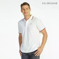 ราคา 【จัดส่งจากประเทศไทย】 ELLE HOMME POLO | เสื้อยืดโปโลคอปก แขนสั้น สกรีนโลโก้ EH สวมใส่สบาย สีขาว | W8K903 (1732632932500997472)