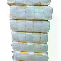 ราคา ถุงมือผ้าฝ้าย 6 เส้น รุ่นหนา สีขาว/เทา ขอบเหลือง ขายต่อถุง 1 ถุงมี 10 โหล (120 คู่) ราคา 600 บาทต่อถุง (1732872834129692202)