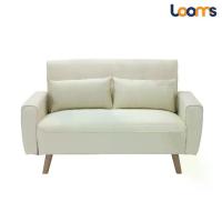 ราคา Looms โซฟาผ้า 2 ที่นั่ง รุ่น CANBILY สีครีม สีเทา สีน้ำตาล สีชมพู (1731650615768812202)