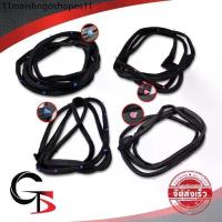 ราคา ชุดยางขอบประตูหน้า ยางกันกระแทกขอบประตู ด้านหน้า+หลัง ข้างซ้าย+ขวา 4ชิ้น สีดำ สำหรับ Toyota Camry ACV40 ปี 2008-2011 (1733611726609090522)