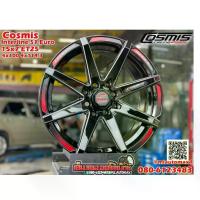 ราคา ล้อแม็กซ์ Cosmis รุ่นInterline S1 ล้อแม็กซ์ขอบ15 กว้าง7 ออฟ25 4รู100 และ4รู114 สีดำCNC ข้างก้าน (1733114872199743167)