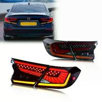ราคา ไฟท้าย LED สำหรับ Honda Accord 2018-2023 รุ่นที่ 10, แอนนิเมชั่นการเริ่มต้น, ไฟเลี้ยวแบบเรียงกัน, สีดำ, ชุดประกอบโคมไฟด้านหลัง (1732983798265316665)